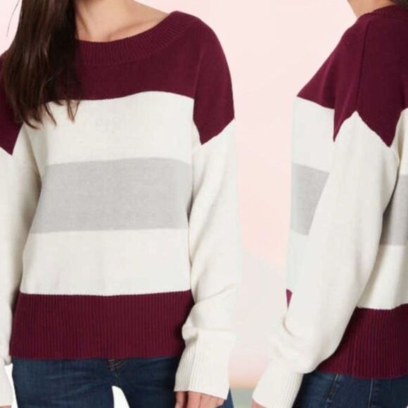 Lucky Brand Colorblock Sweater NWT women's size XXL - Picture 1 of 7